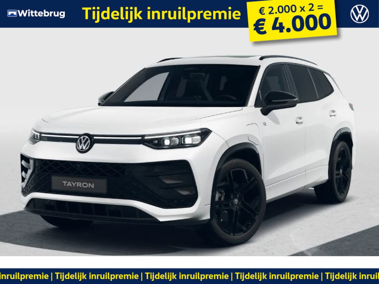 Volkswagen Tayron - 1.5 eHybrid R-Line Edition !!!Profiteer ook van € 4.000 inruilpremie!!! - AutoWereld.nl
