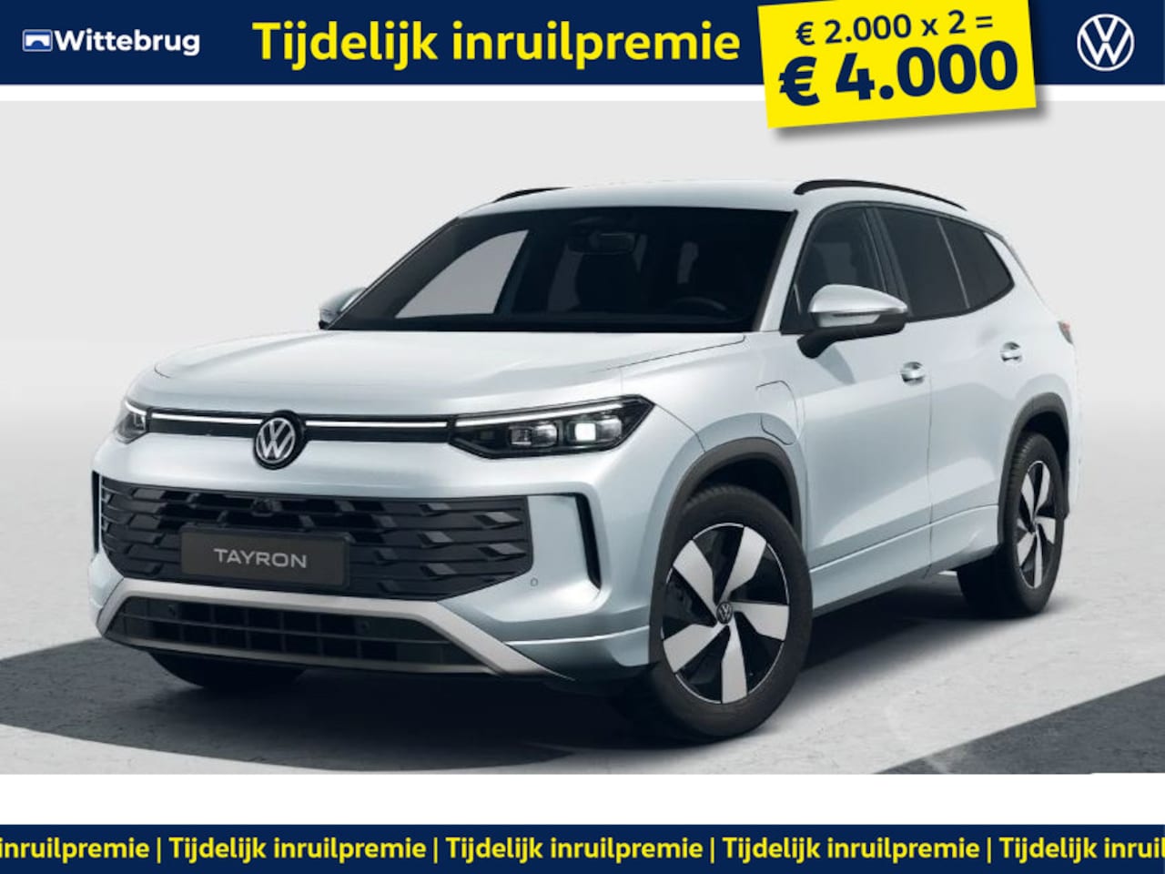 Volkswagen Tayron - 1.5 eHybrid Life Edition !!!Profiteer ook van € 4.000 inruilpremie!!! - AutoWereld.nl