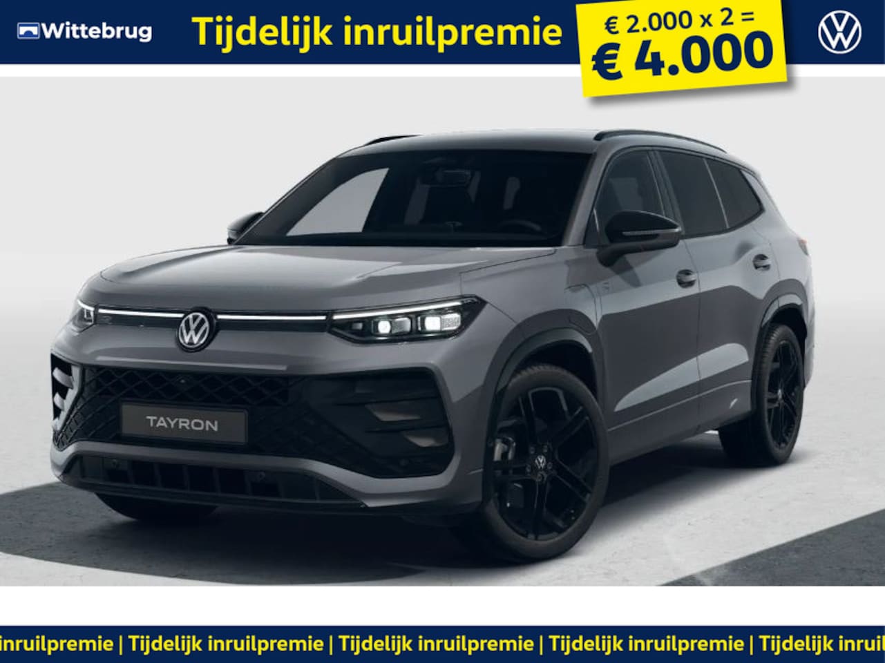 Volkswagen Tayron - 1.5 eHybrid R-Line Edition !!!Profiteer ook van € 4.000 inruilpremie!!! - AutoWereld.nl