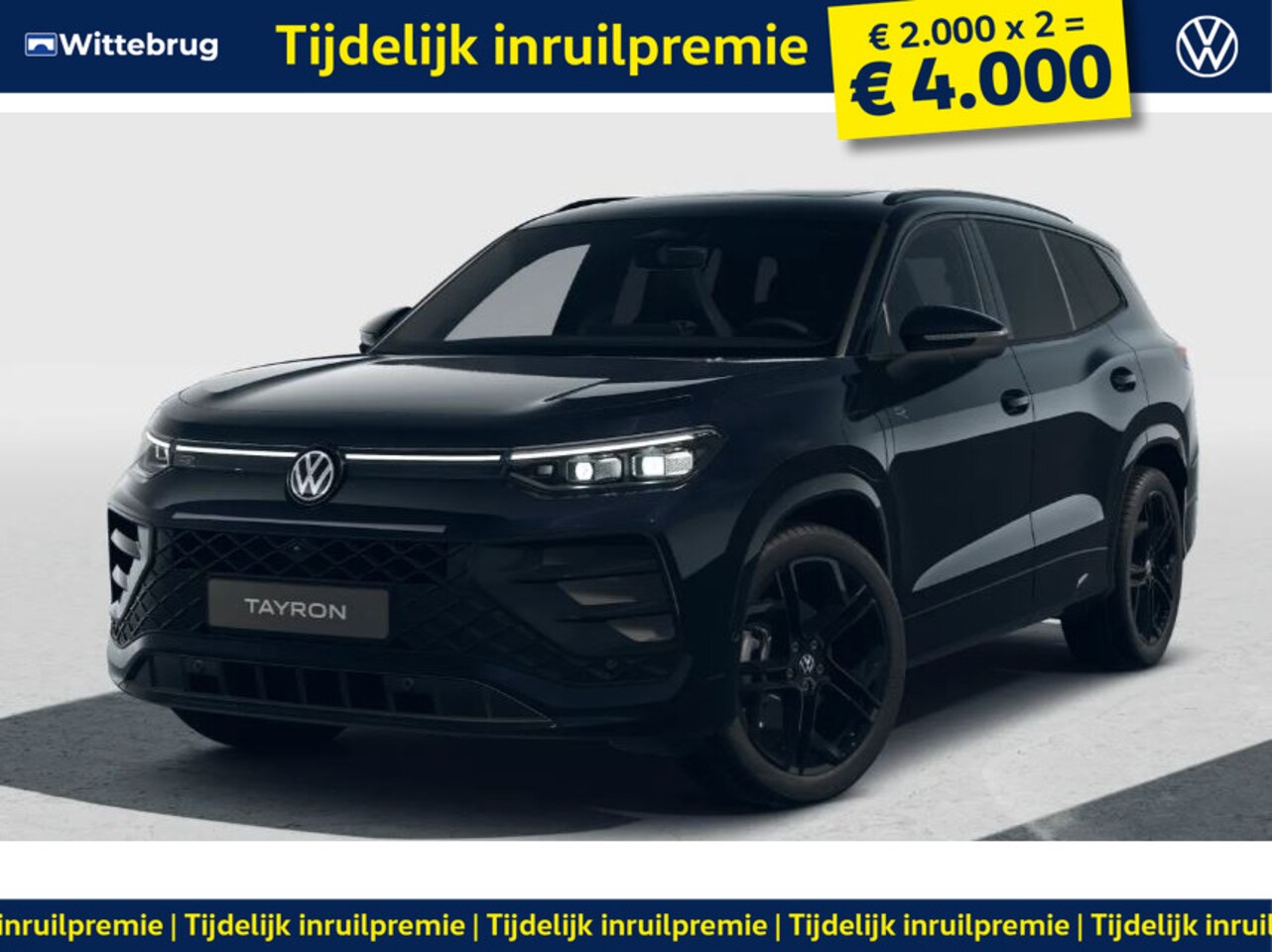 Volkswagen Tayron - 1.5 eHybrid R-Line Edition !!!Profiteer ook van € 4.000 inruilpremie!!! - AutoWereld.nl