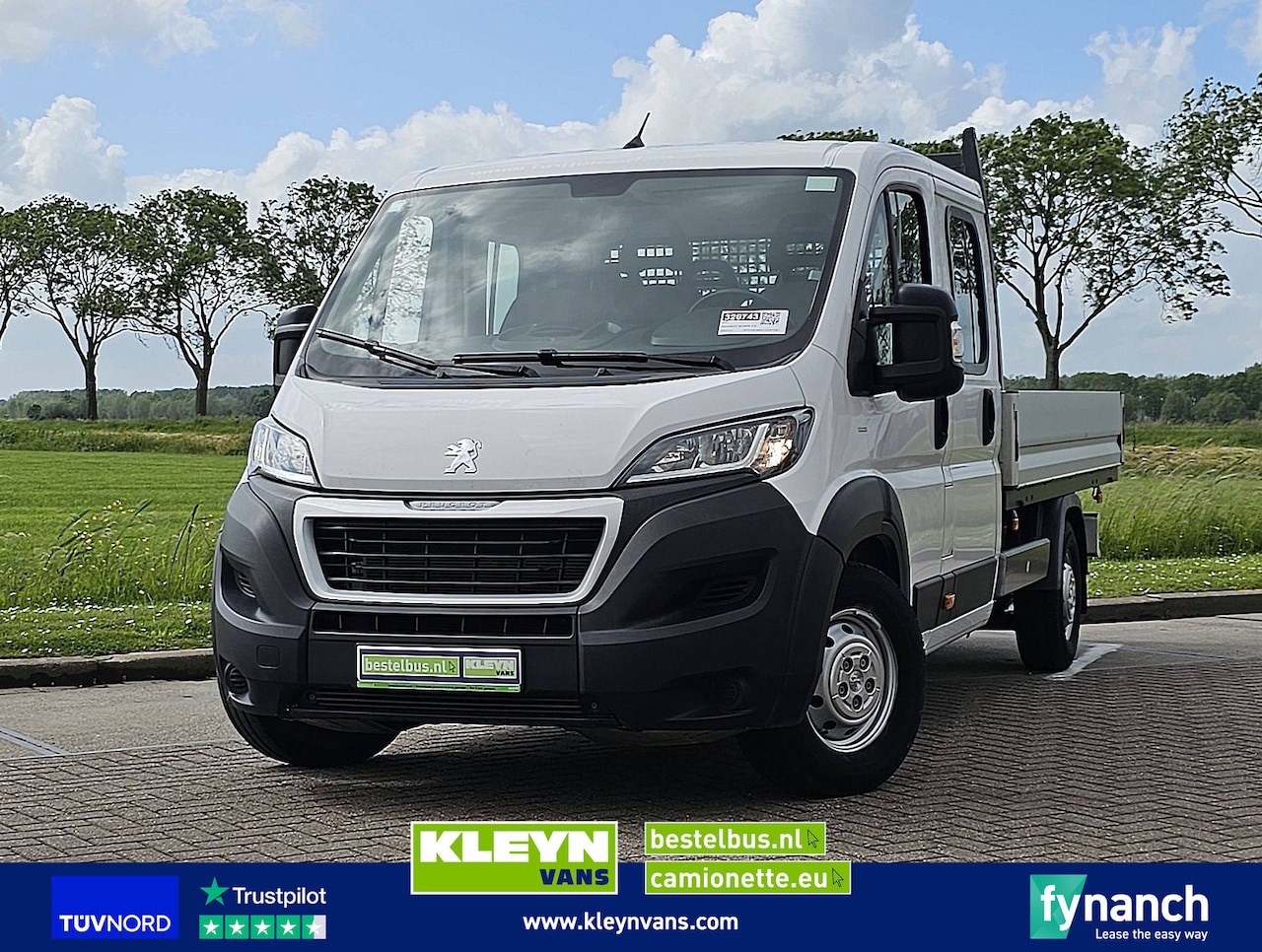 Peugeot Boxer - 2.0 L3 Open-Laadbak DC! - AutoWereld.nl