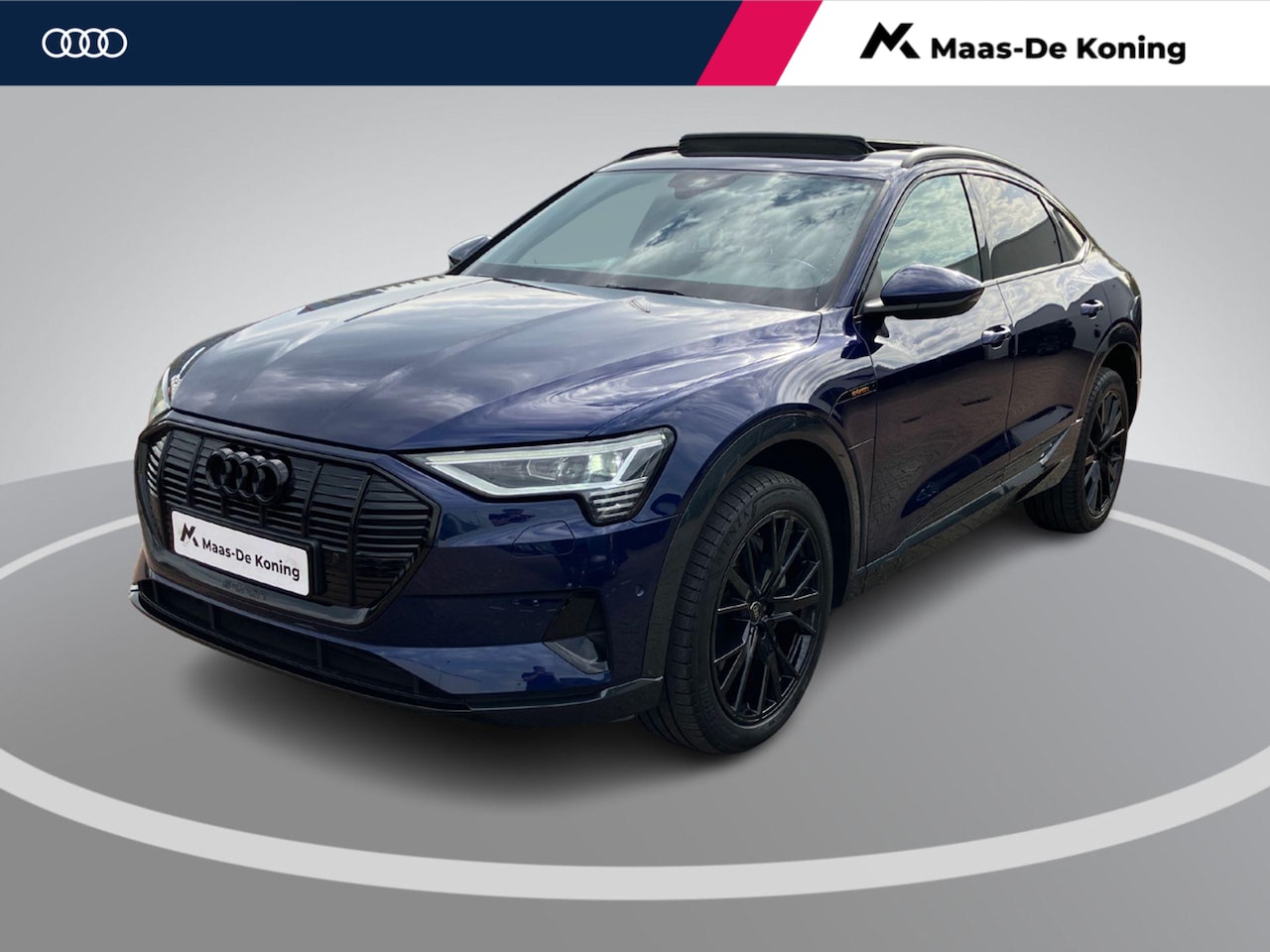 Audi e-tron Sportback - 55 quattro Advanced 95 kWh 300kW/408PK · Panoramadak · Leder · Luchtvering · Camera · Bang - AutoWereld.nl