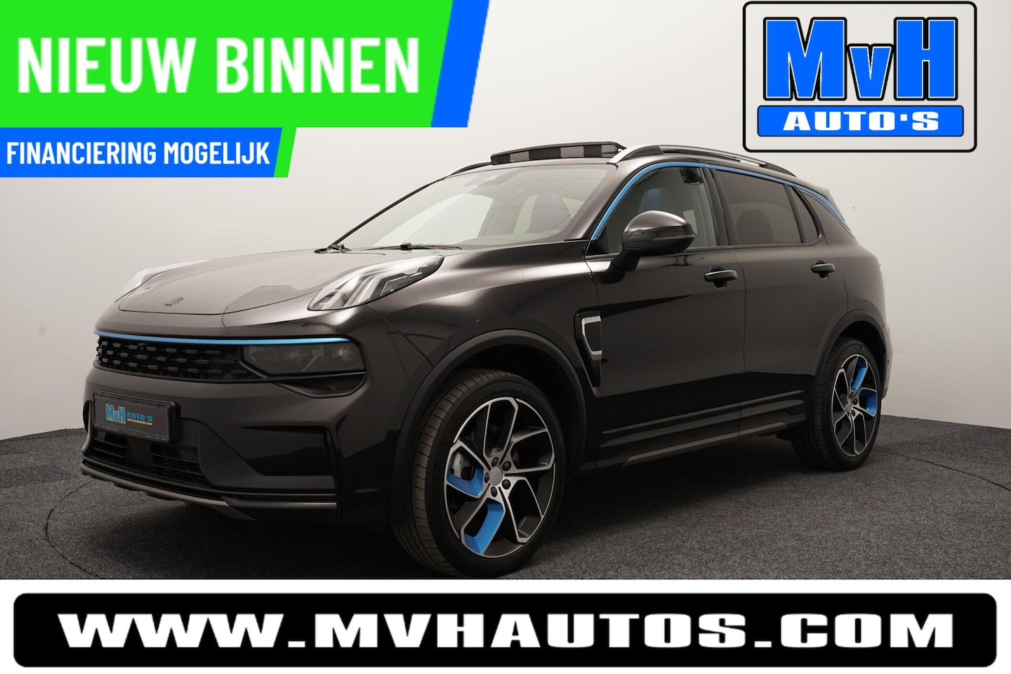 Lynk & Co 01 - 1.5 Hybride|ZWARTE.HEMEL|TREKHAAK|360°CAM|PANO - AutoWereld.nl