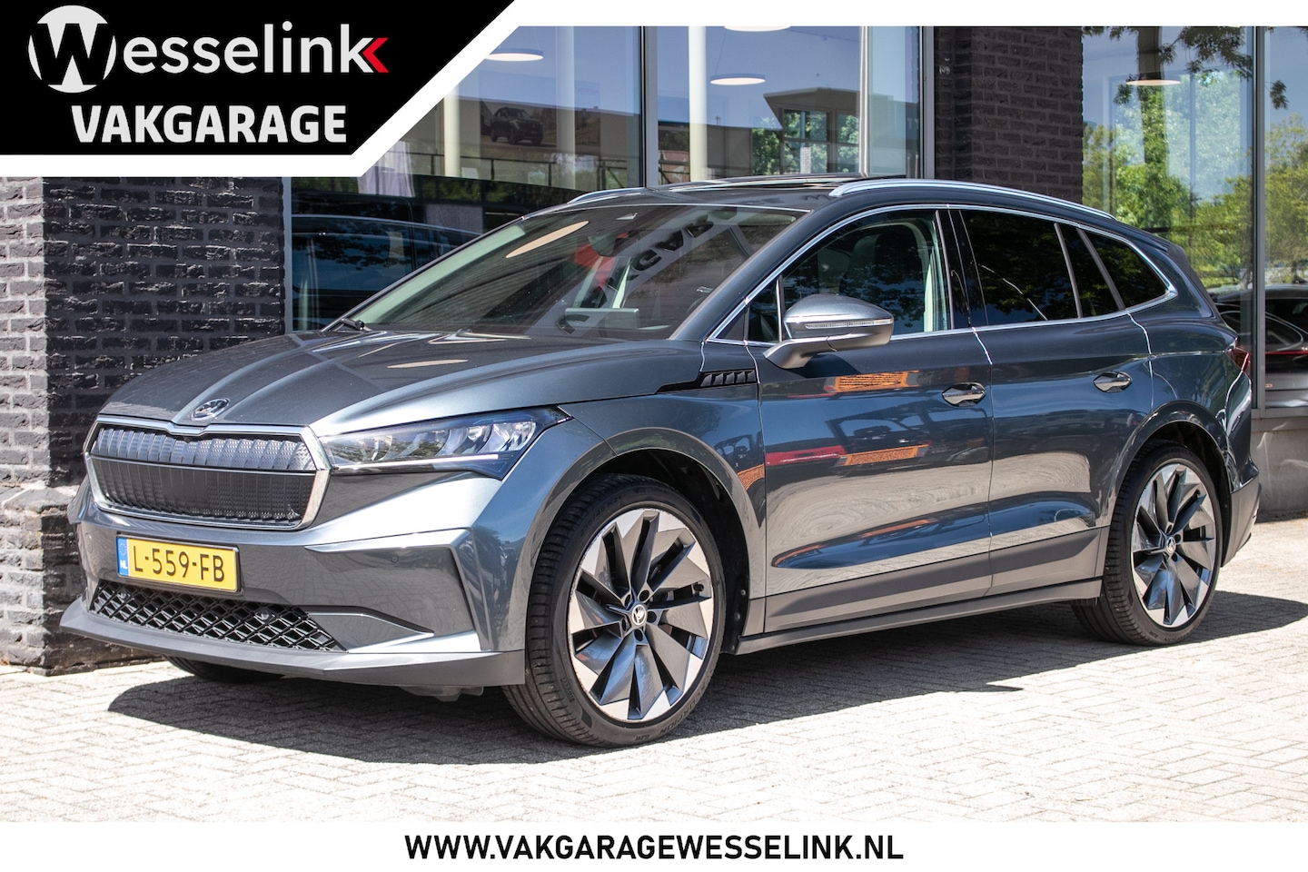 Skoda Enyaq iV - 80 SoH Accu 94% - Panoramadak - 21" LM velgen - AutoWereld.nl