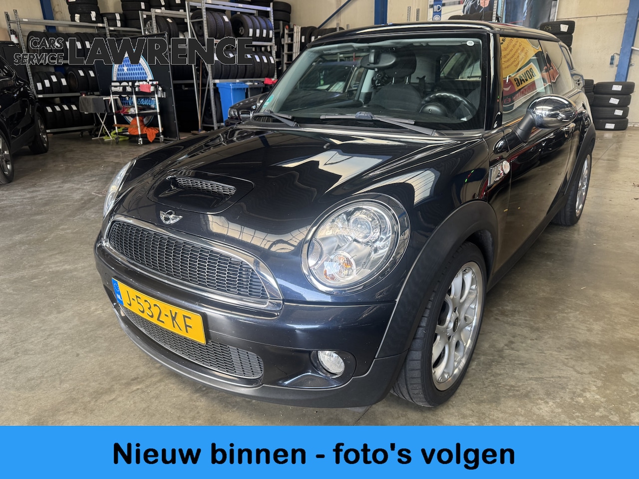 MINI 3-Deurs - 1.6 Cooper S | Automaat | Nieuwe ketting | netjes onderhouden | Astro Black | % Bovag Occa - AutoWereld.nl