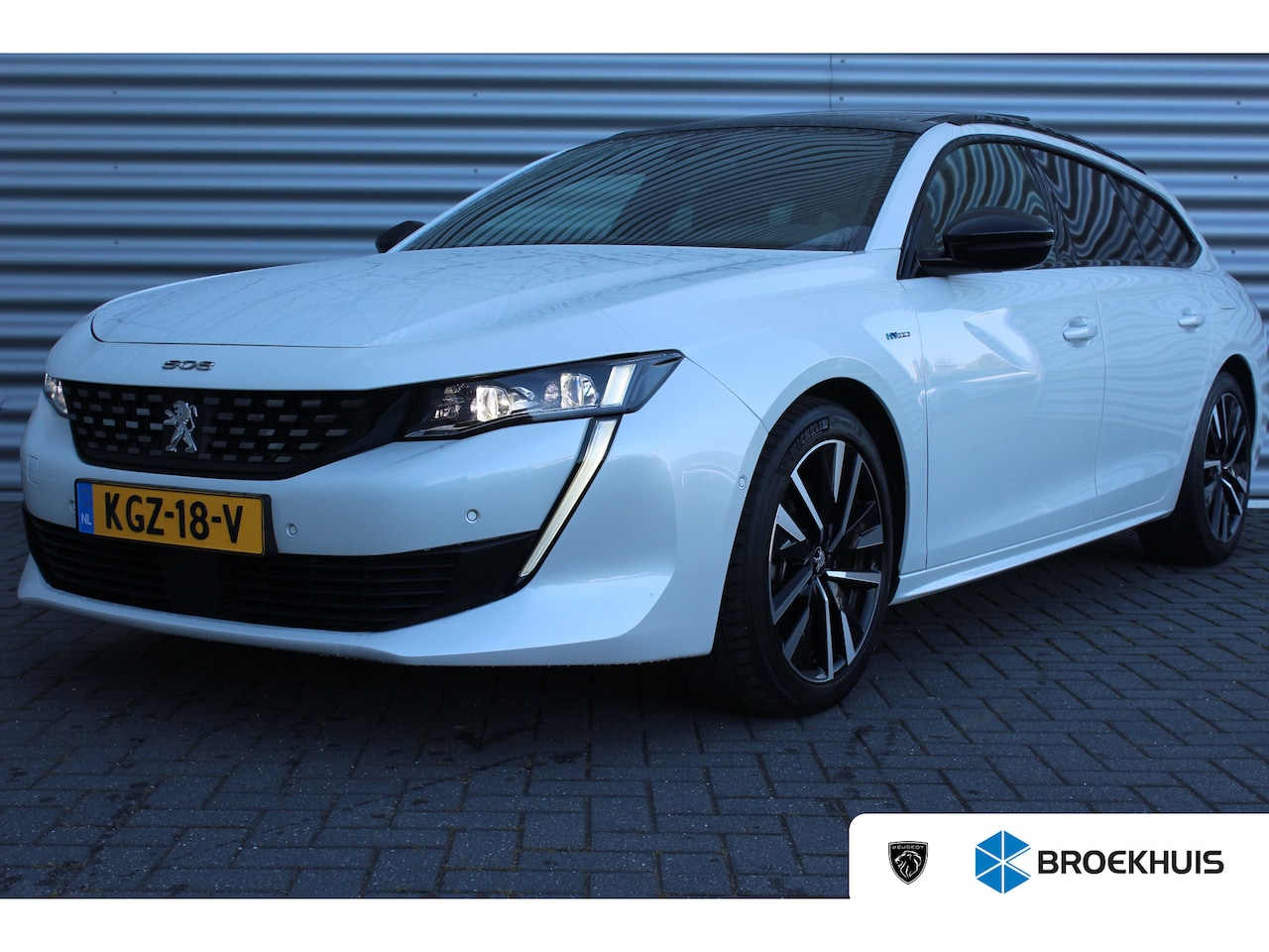 Peugeot 508 SW - 1.6 HYBRID 225PK GT PACK AUTOMAAT / NAVI / LEDER / CLIMA / PDC / 18" LMV / CAMERA / KEYLES - AutoWereld.nl