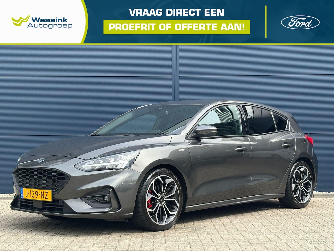 Ford Focus - 1.0 EcoBoost Hybrid ST Line X Business | Navigatie | B&O | Stuur/Stoel/Voorruit verwarming - AutoWereld.nl