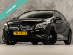 Mercedes-Benz A-klasse - 180 Sport (NAVIGATIE, BLACK PACK, LEDER, GETINT GLAS, ZWART HEMEL, SPORTSTOELEN, PARKEERSE