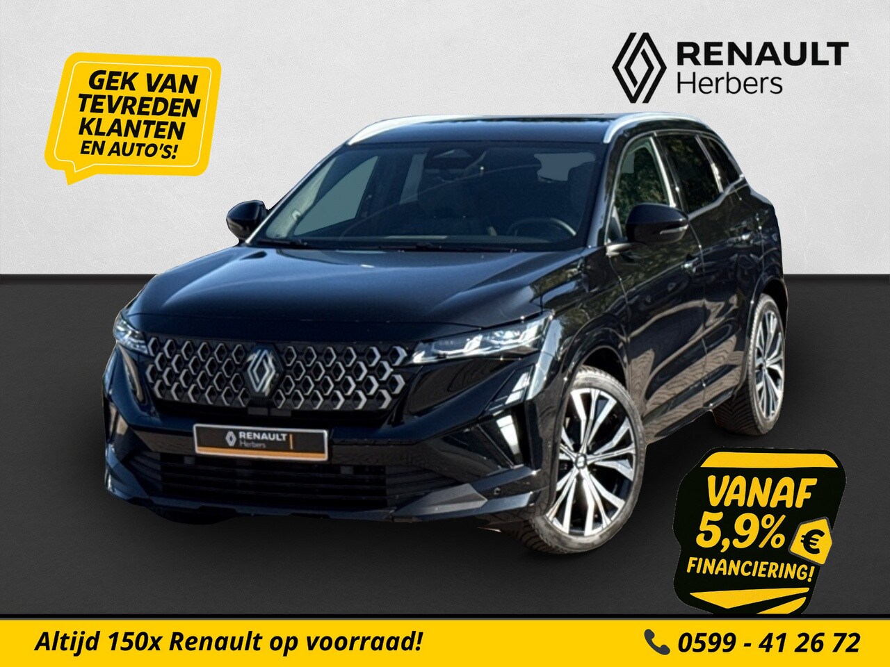Renault Austral - 1.2 E-Tech full hybrid 200 techno NIEUW MODEL / 20 INCH / ALL SEASON - AutoWereld.nl