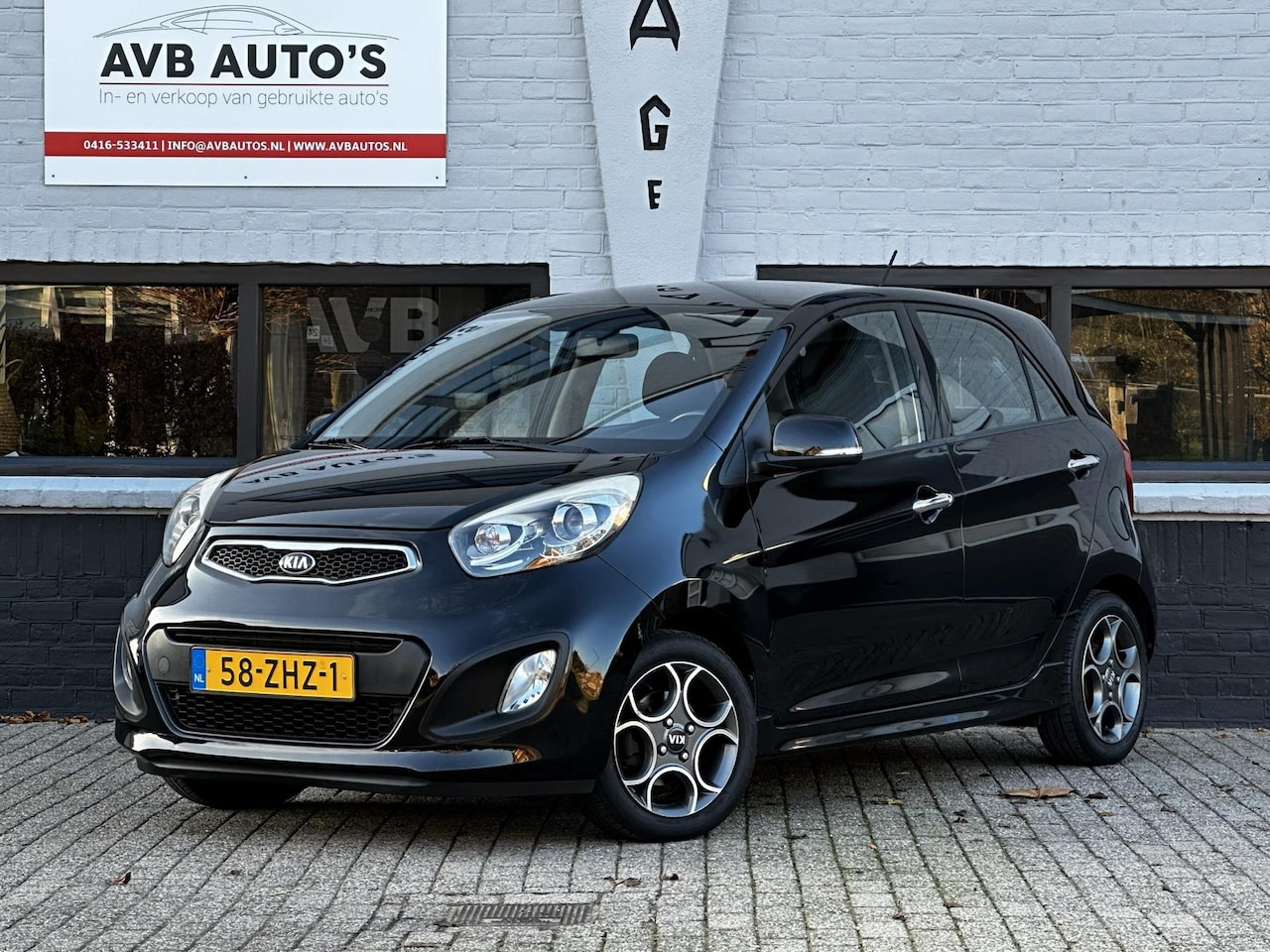 Kia Picanto - 1.0 CVVT Design Edition Airco PDC USB AUX - AutoWereld.nl