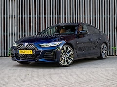BMW 4-serie Gran Coupé - M440i 375pk xDrive High-Exe. |M-Sport Stoelen|Schuifdak|ACC|HUD|H&K|360-cam|LaserLight|Mem