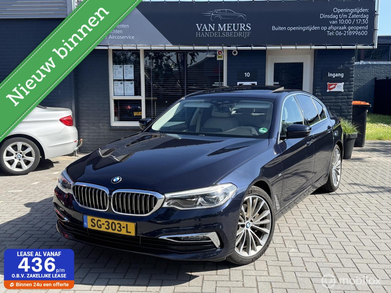 BMW 5-serie - 530i High Executive 530i High Executive, KM NAP, Leder, automaat, schuifdak, dab, apk 03-2027 - AutoWereld.nl