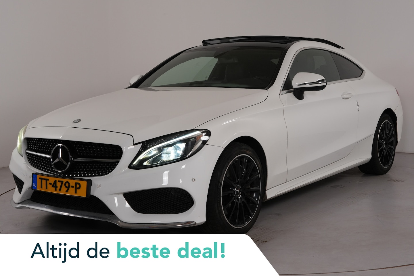 Mercedes-Benz C-klasse Coupé - 250 Prestige | AMG | Pano | Burmester | - AutoWereld.nl