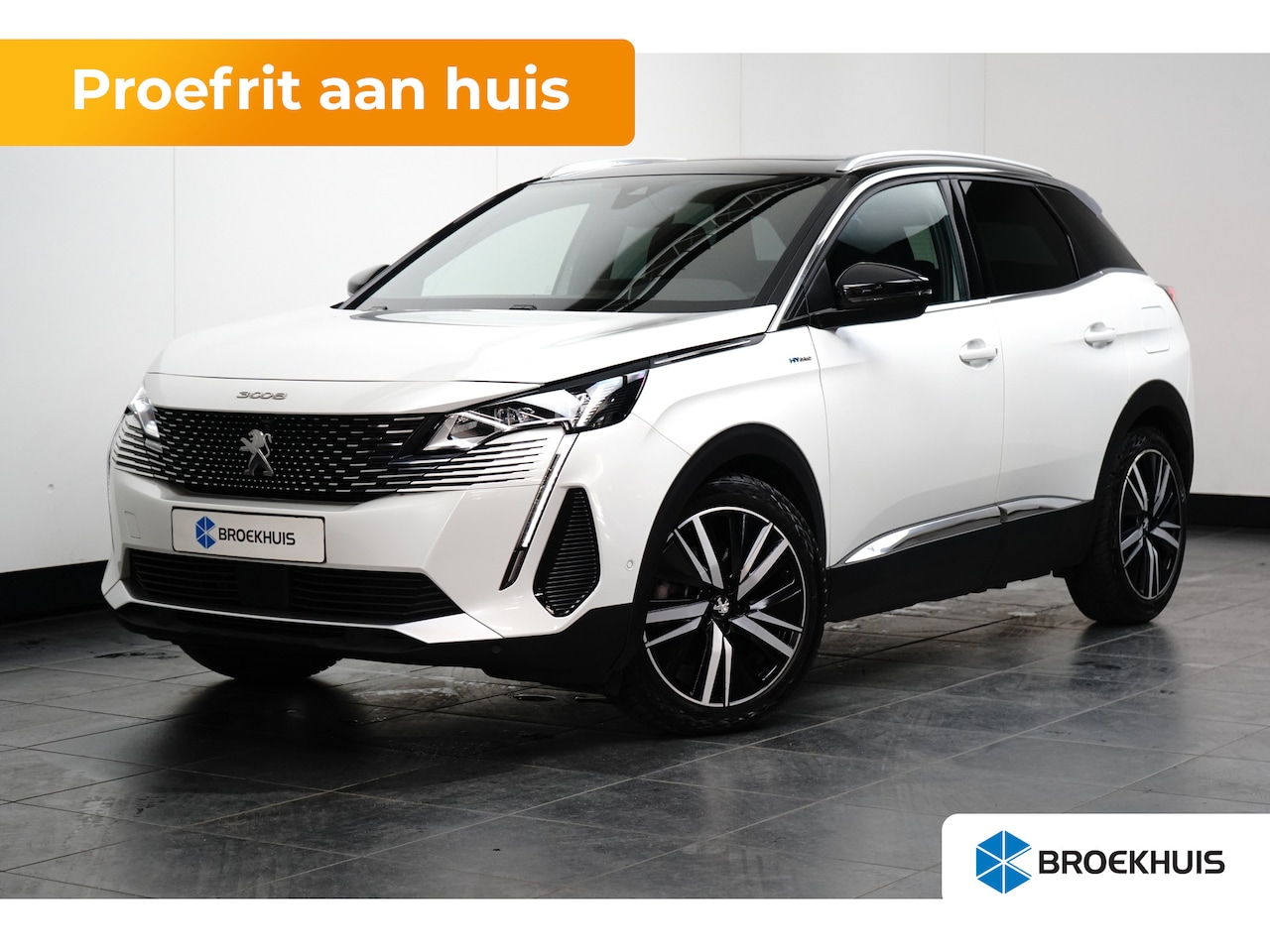 Peugeot 3008 - 1.6 HYbrid 225 GT Pack Business Panorama Dak | Afneembare Trekhaak | Alcantara | Elek. Sto - AutoWereld.nl