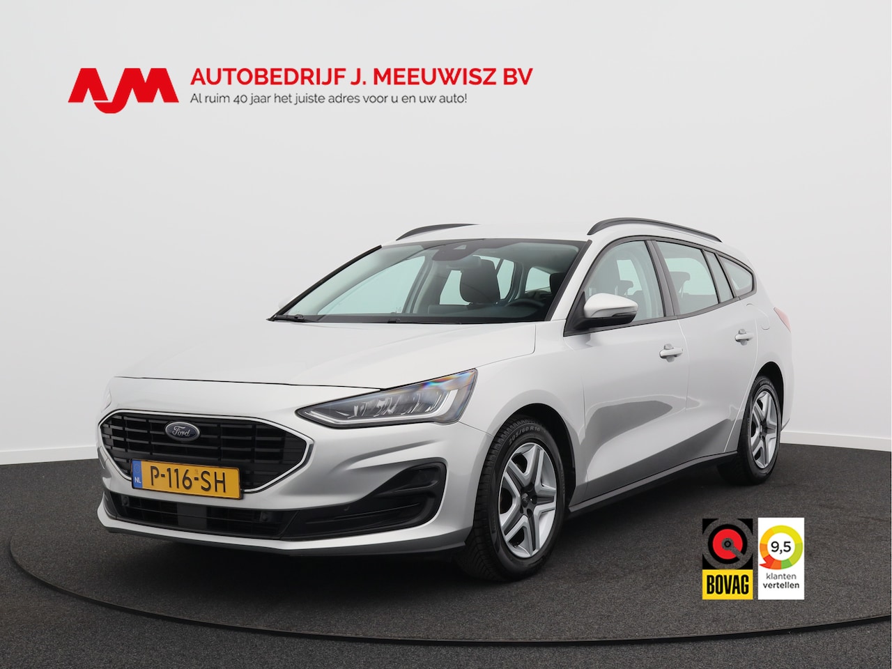 Ford Focus Wagon - 1.0 EcoBoost Hybrid Connected/ lage km! - AutoWereld.nl