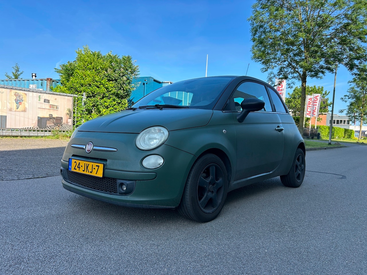 Fiat 500 - 1.2 Sport Gewrapped - AutoWereld.nl