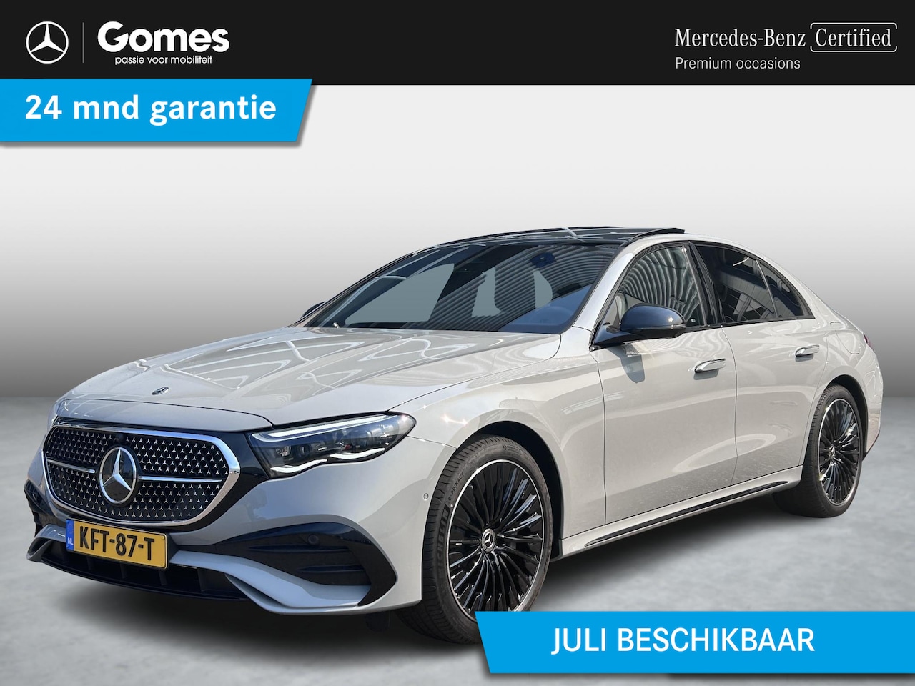 Mercedes-Benz E-klasse - 300 e Sport Edition | Nappa Leder | Stoelverwarming Achter | Panoramadak | Burmester 4D | - AutoWereld.nl