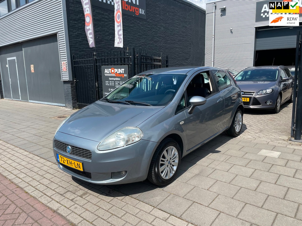 Fiat Grande Punto - 1.4 Dynamic Airco CruiseControl NAP APK - AutoWereld.nl