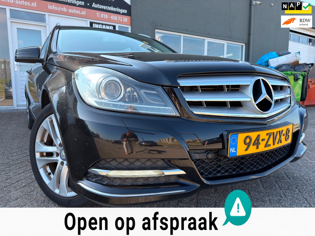 Mercedes-Benz C-klasse Estate - 180 CDI Business Class Avantgarde van 1ste Eig met parkeersensoren en navigatie en bluetoo - AutoWereld.nl