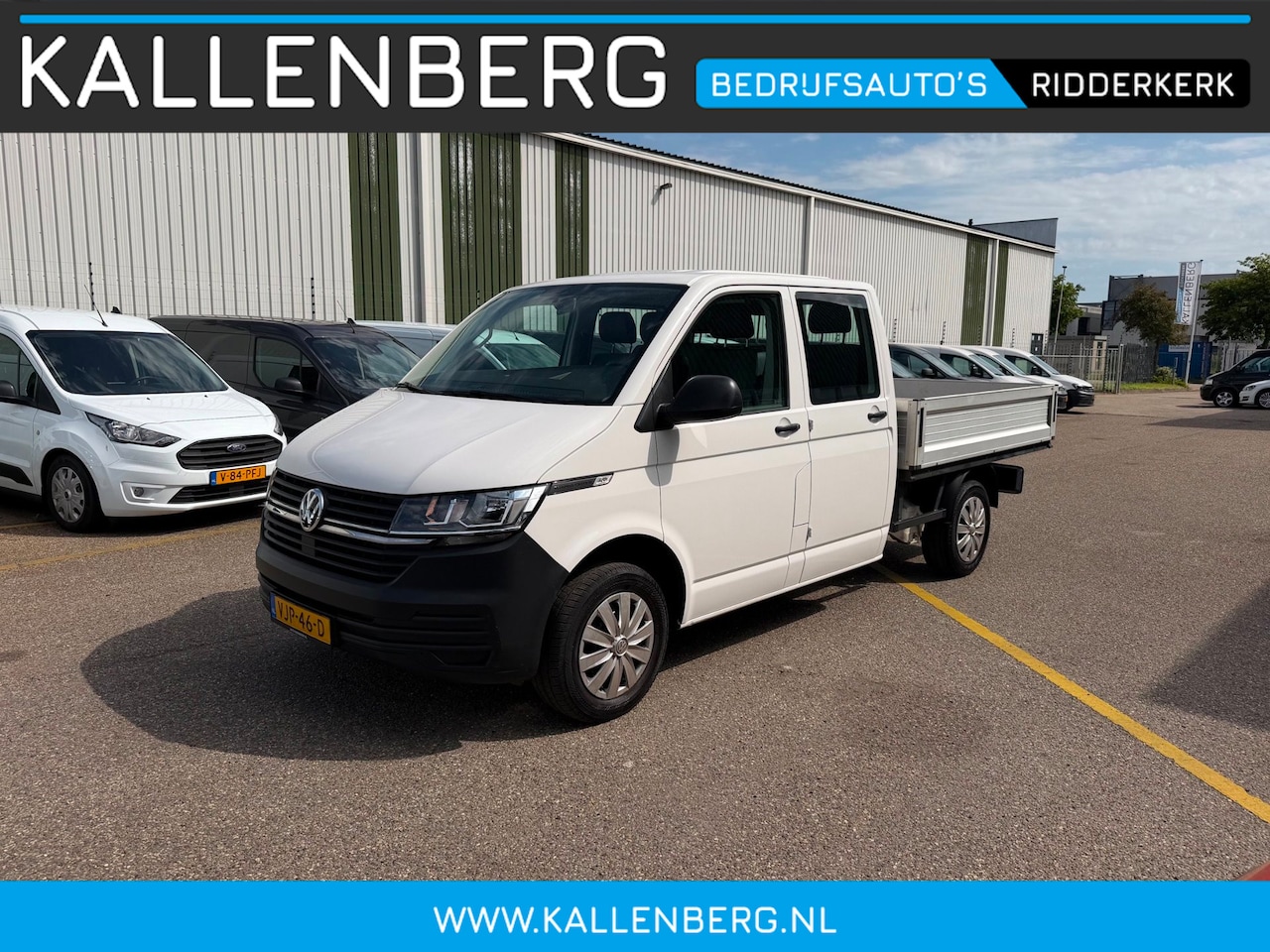 Volkswagen Transporter - 2.0 TDI DC / 6 persoons / pick up / Open laadbak / dubbel cabine - AutoWereld.nl