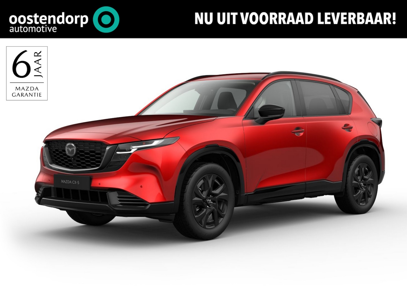 Mazda CX-5 - 2.5 E-SKYACTIV G 141 M HYBRID Homura | Leder | Panoramadak | 2000KG Trekgewicht | Model 20 - AutoWereld.nl