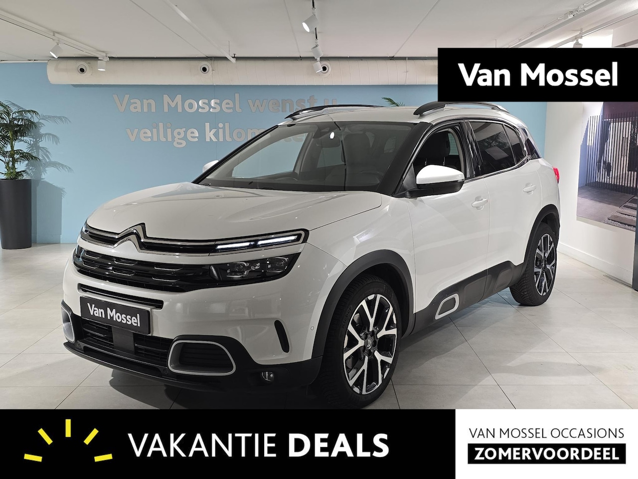 Citroën C5 Aircross - 1.2 PureTech Shine | ADAPTIVE CRUISE | LEDER | 19" | EL. ACHTERKLEP - AutoWereld.nl