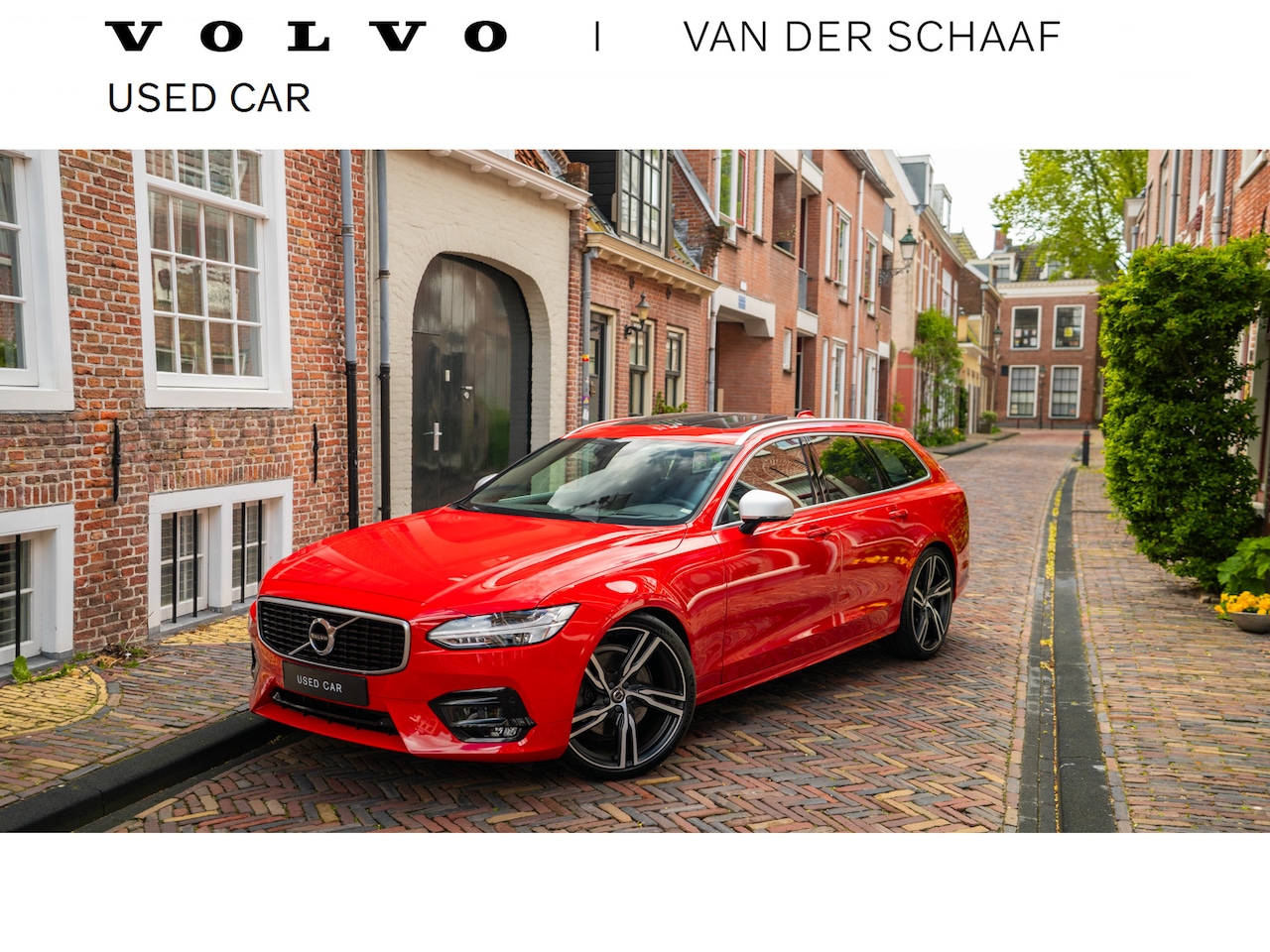 Volvo V90 - T4 210pk Business Sport / 21'' / Head-Up / Adapt. Cruise / BLIS / Elektr. Stoelen / DAB / - AutoWereld.nl