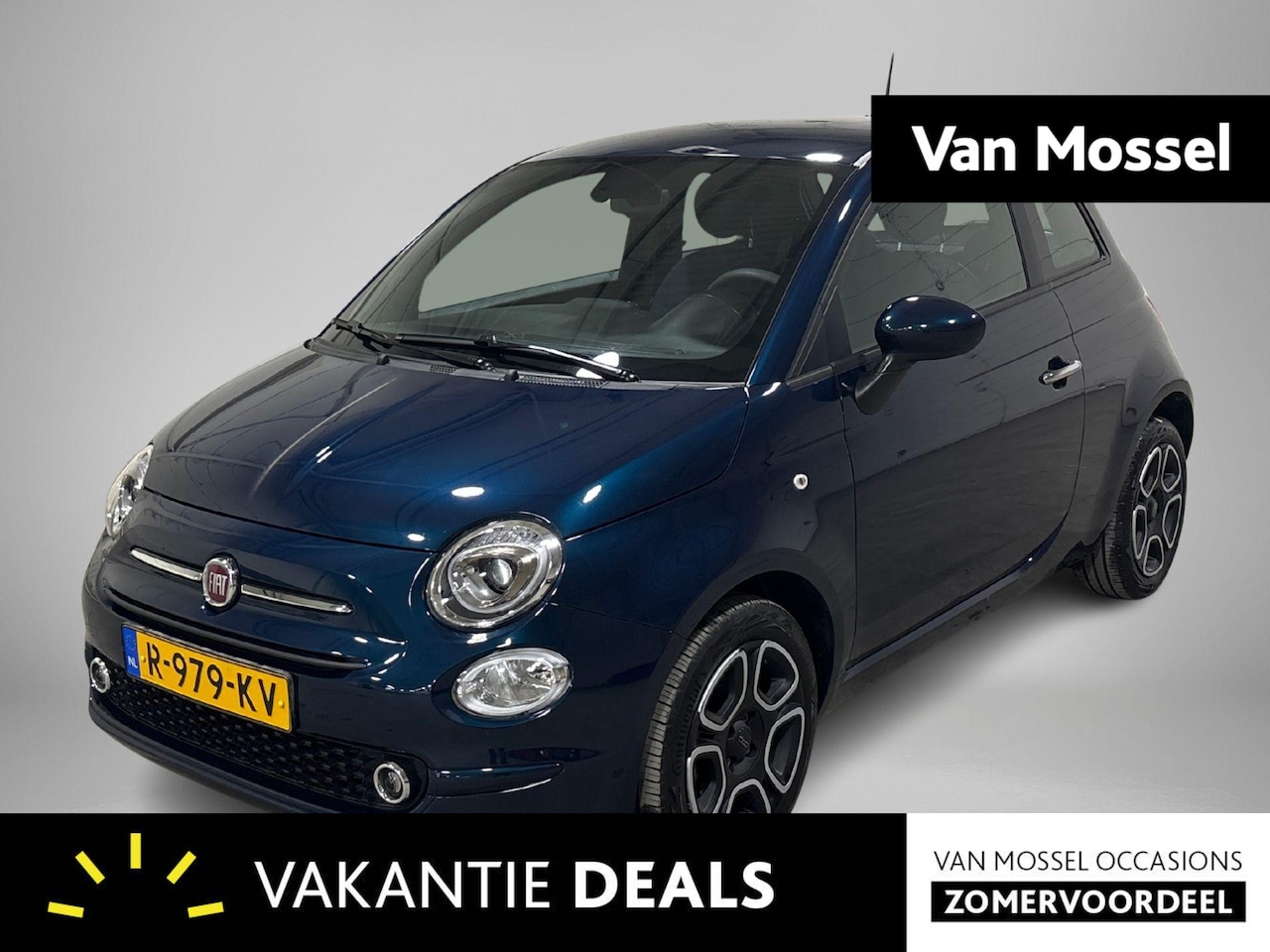 Fiat 500 - 1.0 Hybrid Club | Airco | Apple Carplay/Android auto | Parkeersensoren | Cruise controle | - AutoWereld.nl