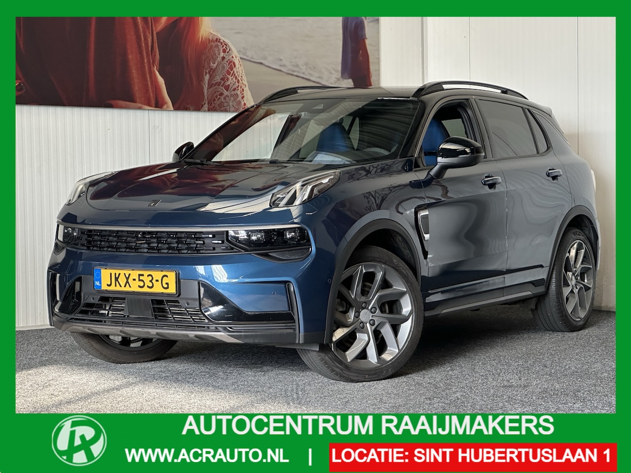 Lynk & Co 01 - 1.5 MY 2023 ZWARTE HEMEL GREY LINE PREMIUM LEDEREN BEKLEDING VOL OPTIES ! 360 CAMERA ADAPT - AutoWereld.nl