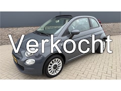 Fiat 500 C - 1.2 Popstar Cabrio/Airco/Parkeersensoren