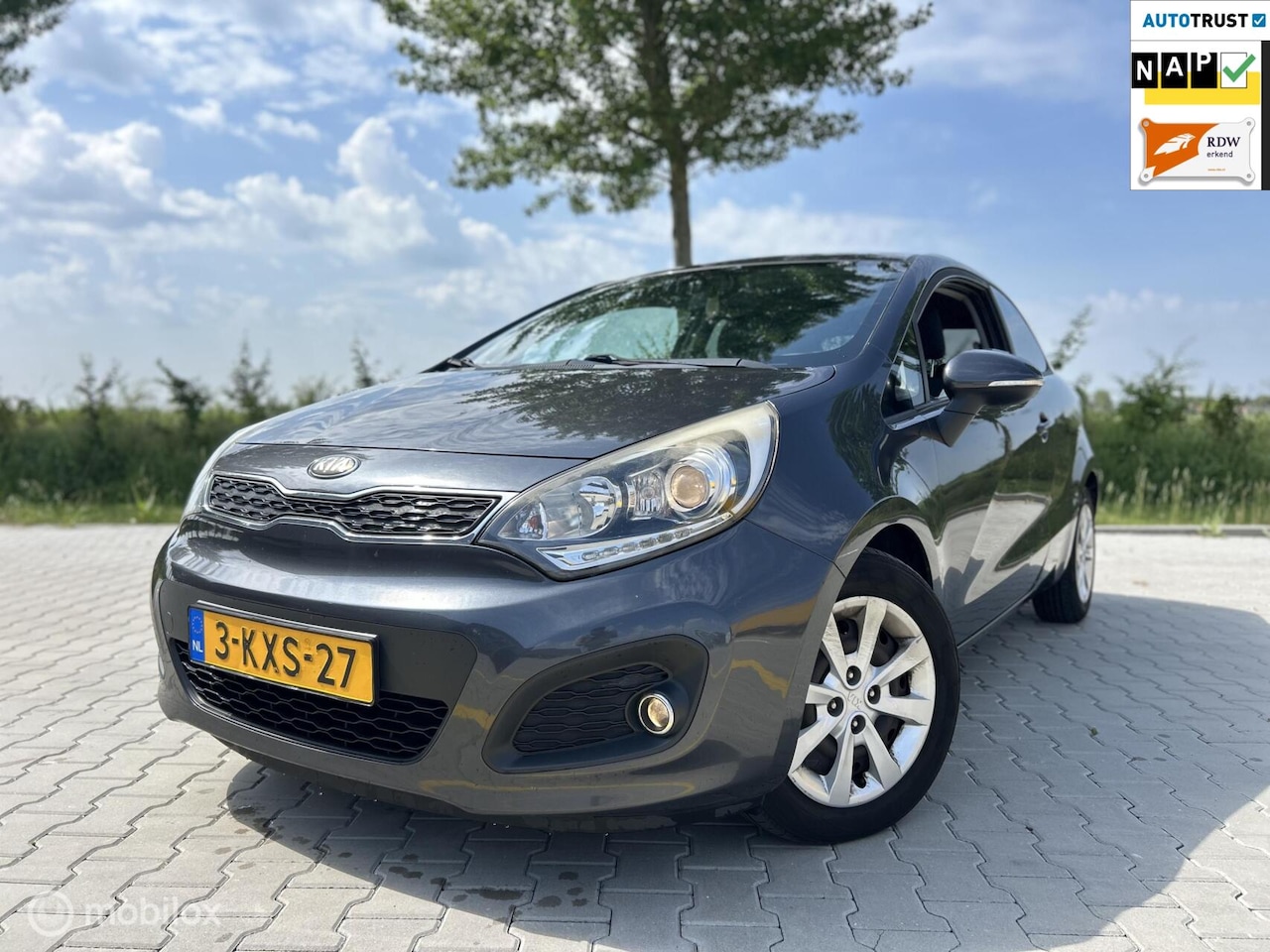 Kia Rio - 1.2 CVVT Plus Pack|APK|AIRCO|NAP| - AutoWereld.nl