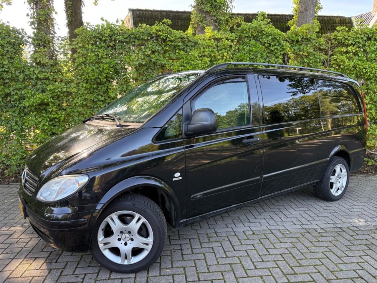 Mercedes-Benz Vito - 111 CDI LANG DC 5-Persoons, Airco, TrHaak - AutoWereld.nl