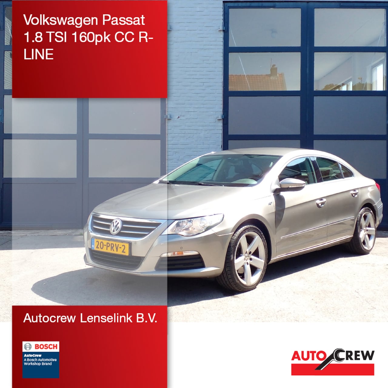 Volkswagen Passat CC - 1.8 TSI 160pk R-LINE |Trekhaak | - AutoWereld.nl