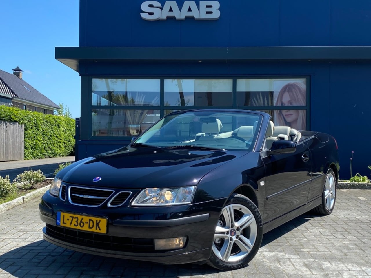 Saab 9-3 Cabrio - Cabriolet 1.8t 195pk Hirsch 165dkm Navi/300Watt/17 Aero - AutoWereld.nl