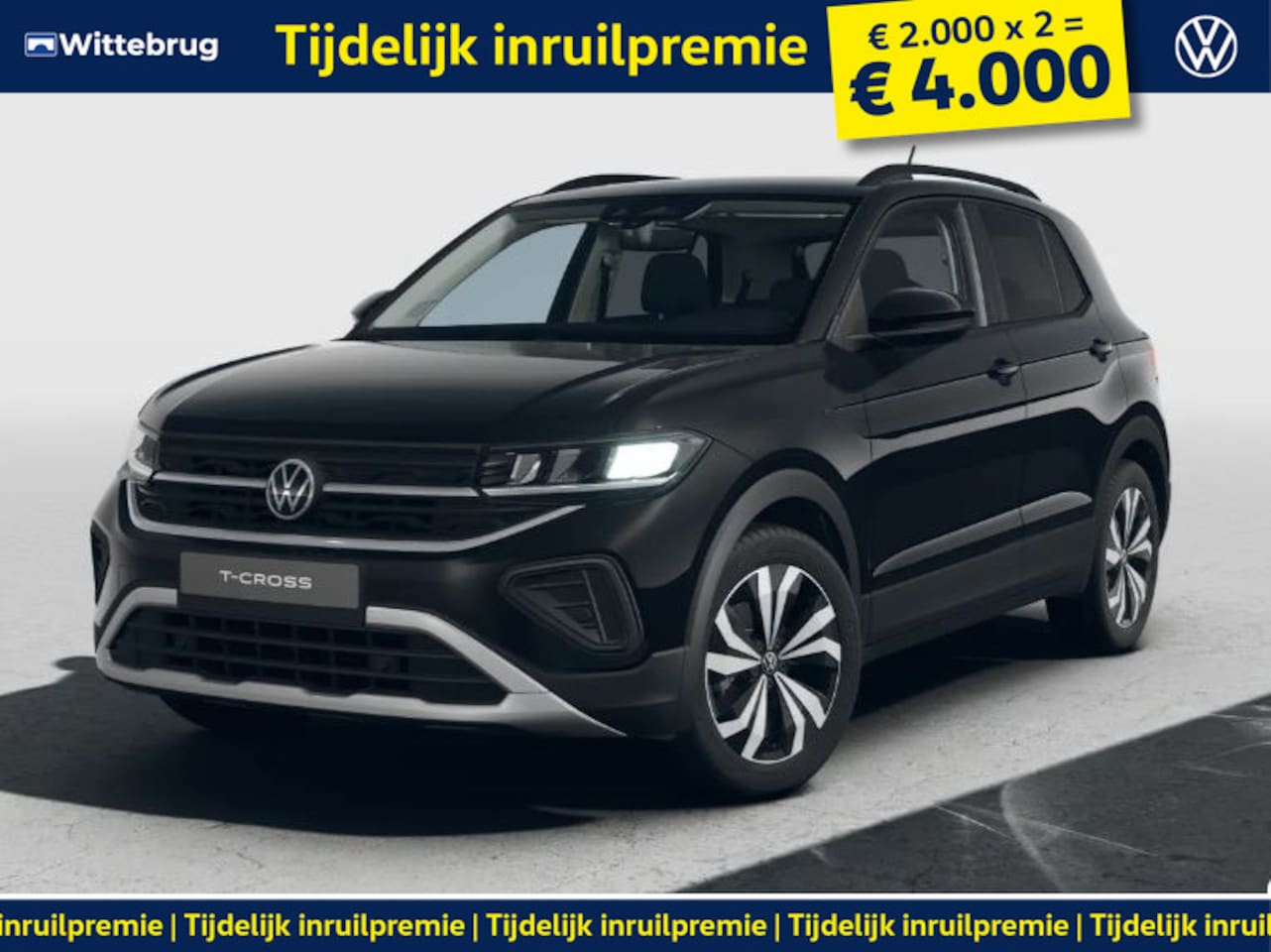 Volkswagen T-Cross - 1.0 TSI Life Edition !!!Profiteer ook van € 4.000 inruilpremie!!! - AutoWereld.nl