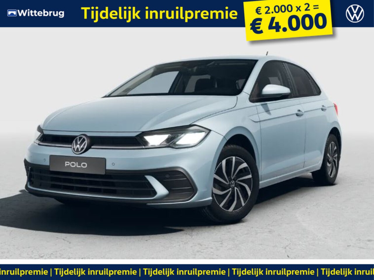 Volkswagen Polo - 1.0 TSI Life Edition !!!Profiteer ook van € 4.000 inruilpremie!!! - AutoWereld.nl