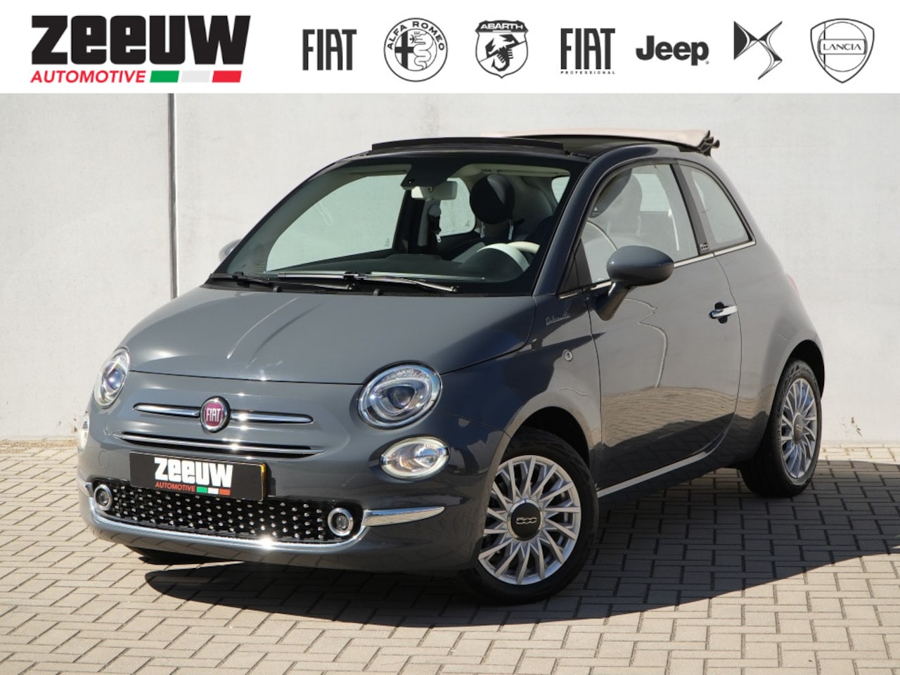 Fiat 500 C - 1.0 Hybrid 70 PK Dolcevita | Carplay | Airco | Cruise | PDC | 15 - AutoWereld.nl