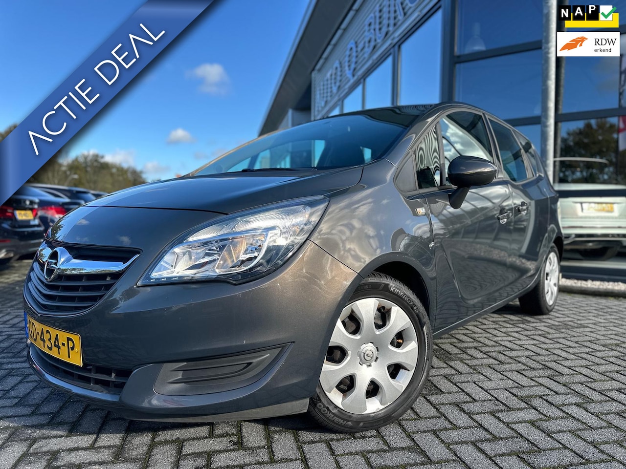 Opel Meriva - 1.4 Turbo Design Edition | Trekhaak | Cruise Control | Climate | Airco | Volledig Dealer o - AutoWereld.nl