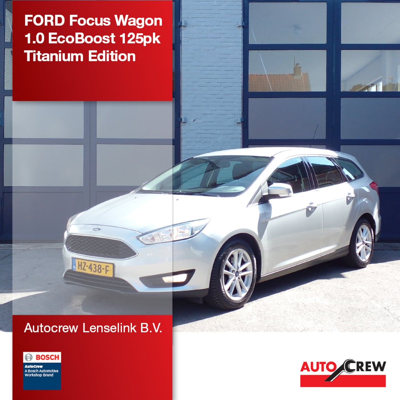 Ford Focus Wagon - 1.0 EcoBoost 125pk Titanium Edition | Origineel NL | - AutoWereld.nl