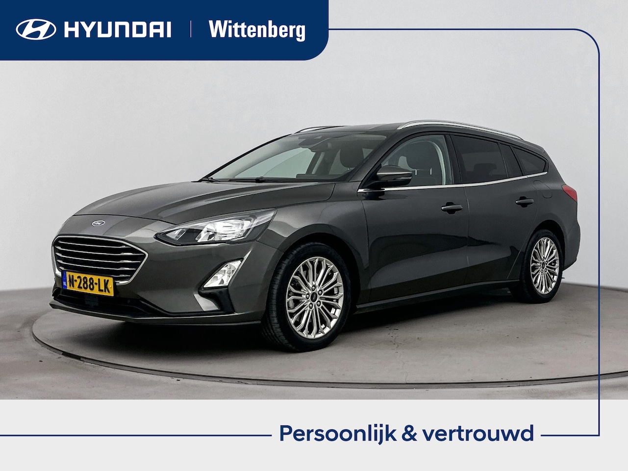 Ford Focus Wagon - 1.0 EcoBoost Titanium X Business | Stoel + stuurverwarming | Navigatie | Camera | Parkeers - AutoWereld.nl