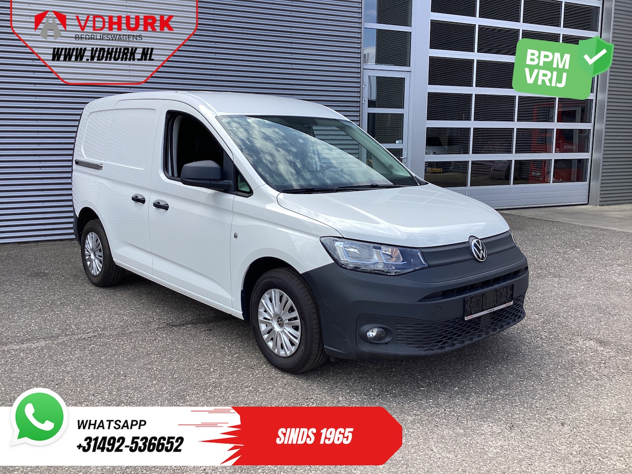 Volkswagen Caddy Cargo - 2.0 TDI 100 pk Omvormer/ Sortimo/ Cruise/ Airco/ DAB - AutoWereld.nl