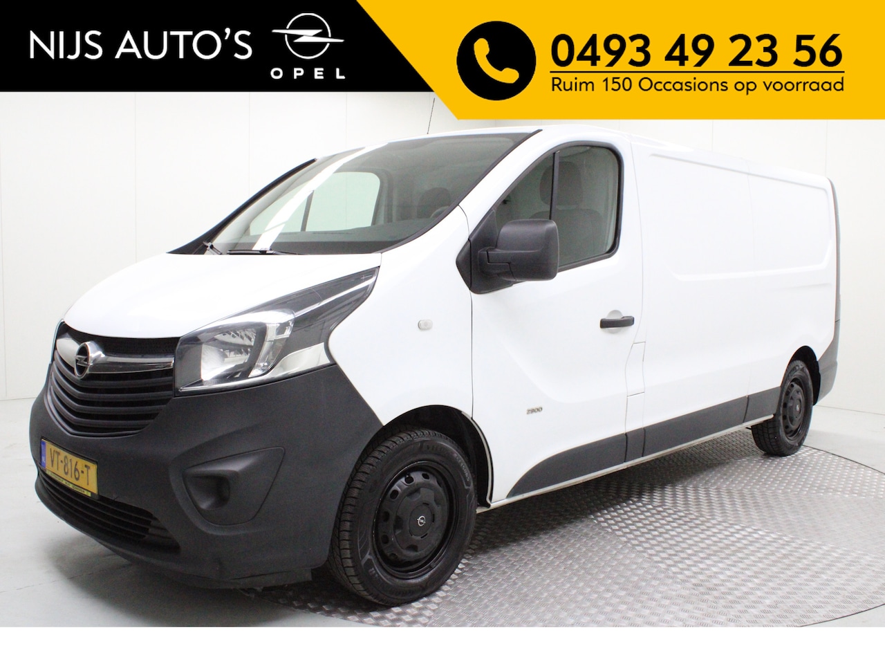 Opel Vivaro - 1.6 CDTI L2H1 Edition EcoFlex | 1ste eigenaar| dealer onderhouden | airco | pdc achter | n - AutoWereld.nl