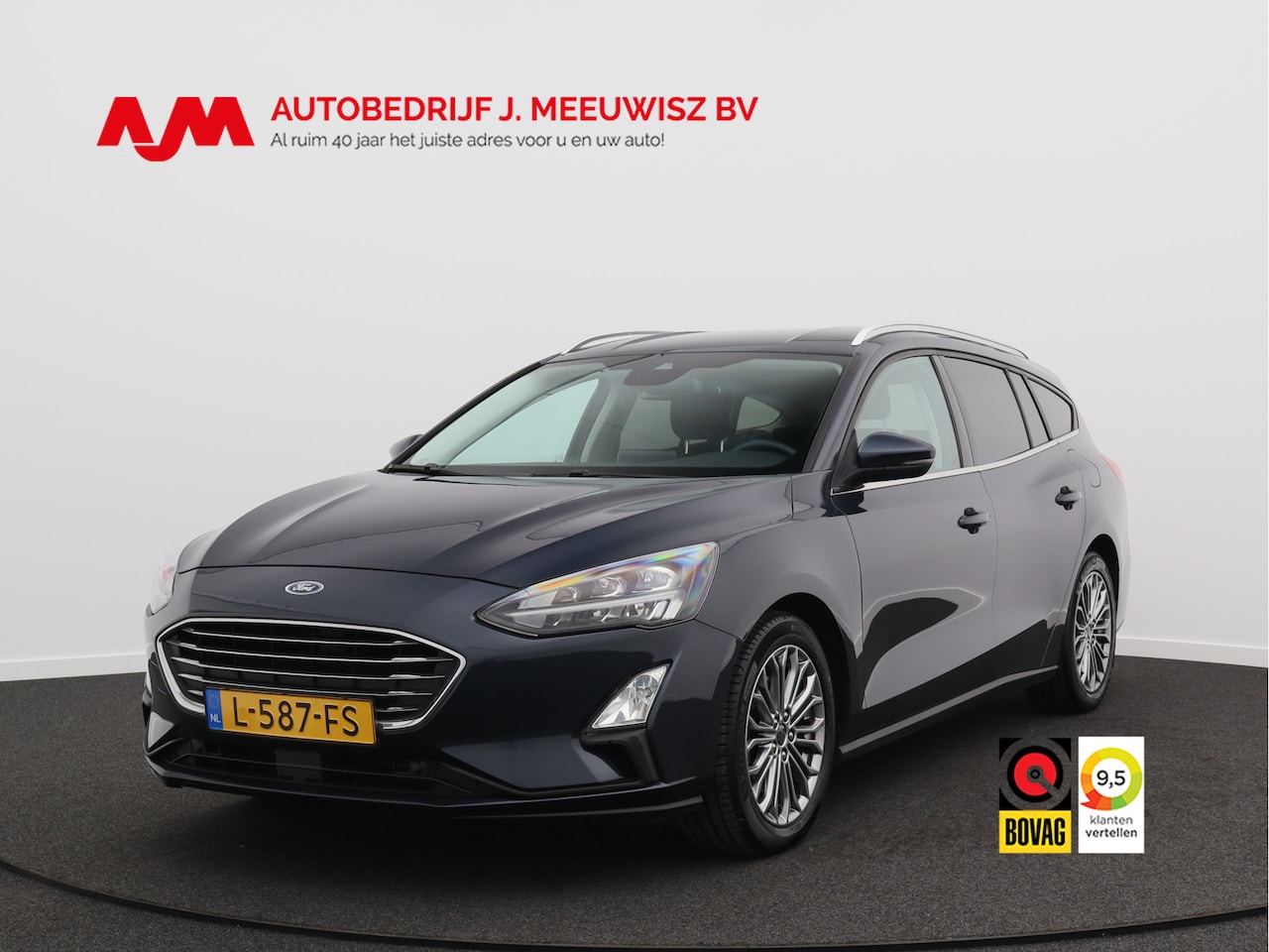 Ford Focus Wagon - 1.0 EcoBoost Hybrid Titanium X Business/ compleet! - AutoWereld.nl