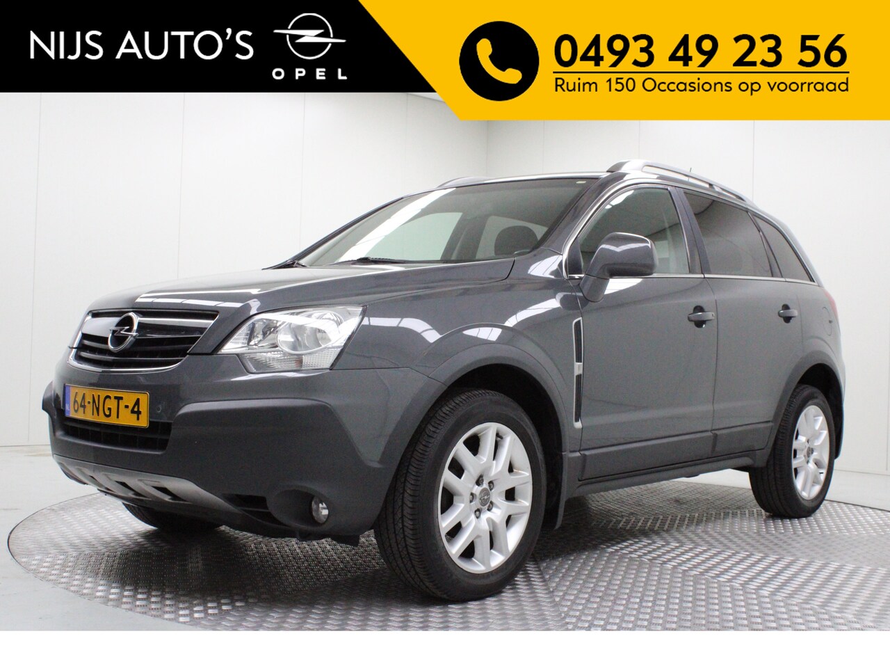 Opel Antara - 2.4-16V Edition 2x4 | trekhaak , gew. 1500 kg) | climate control | pdc v/a | stoelverwarmi - AutoWereld.nl