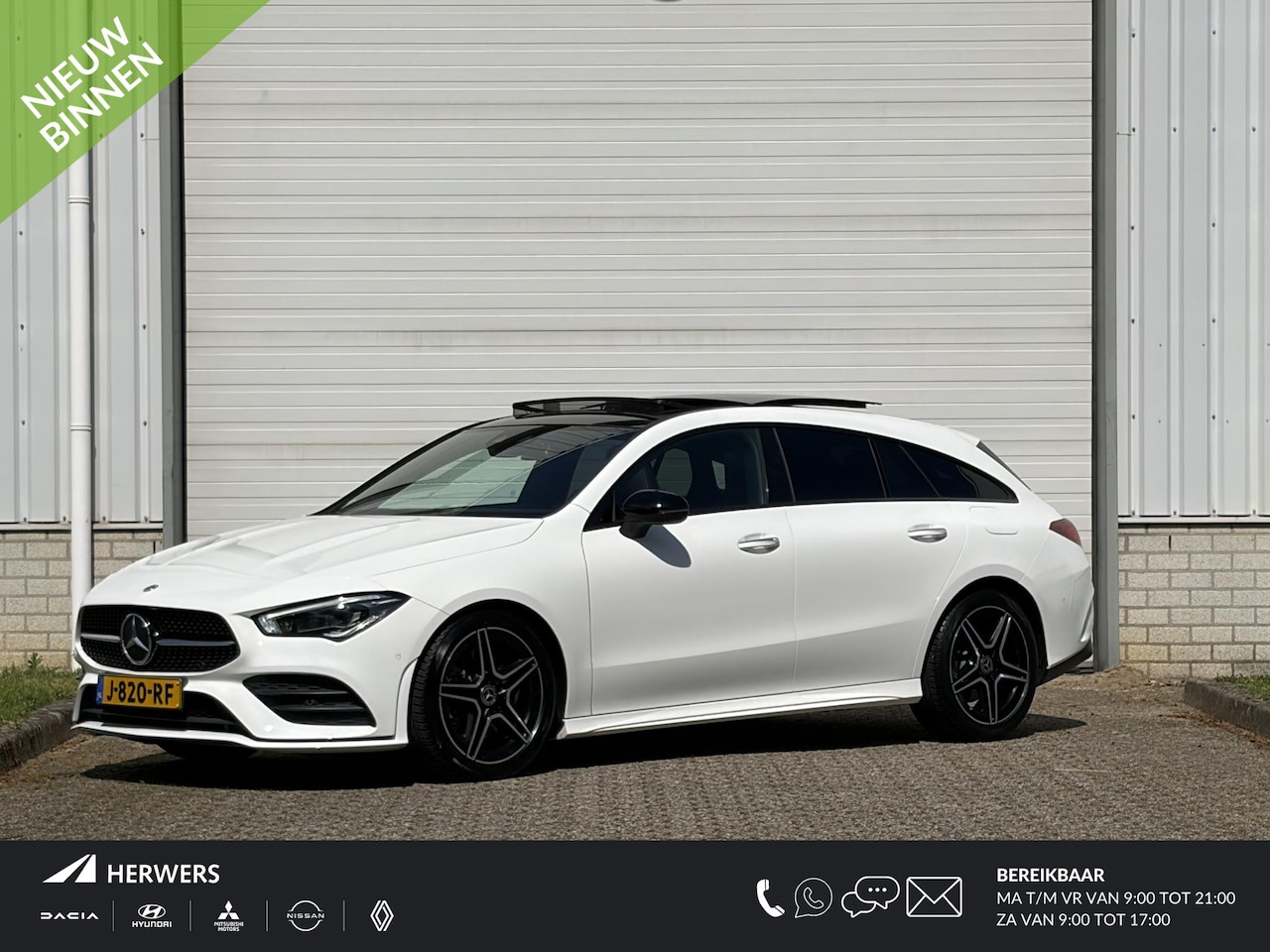 Mercedes-Benz CLA-klasse Shooting Brake - 200 Business Solution AMG / Schuif Kantel Dak / Android Auto / Apple Carplay / Elektrische - AutoWereld.nl