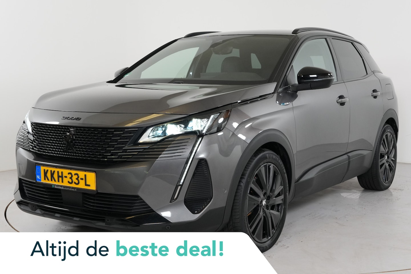 Peugeot 3008 - 1.6 HYbrid4 300 GT Pack Business | Trekhaak | Focal | Stl verw | Dodehoek | - AutoWereld.nl