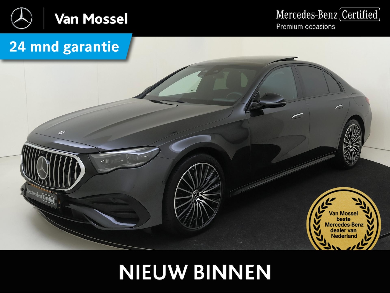 Mercedes-Benz E-klasse - 300 e Sport Edition / AMG/ Panoramadak/ 20 inch/ SUPERSCREEN/ Burmester 4D/ El. Trekhaak - AutoWereld.nl