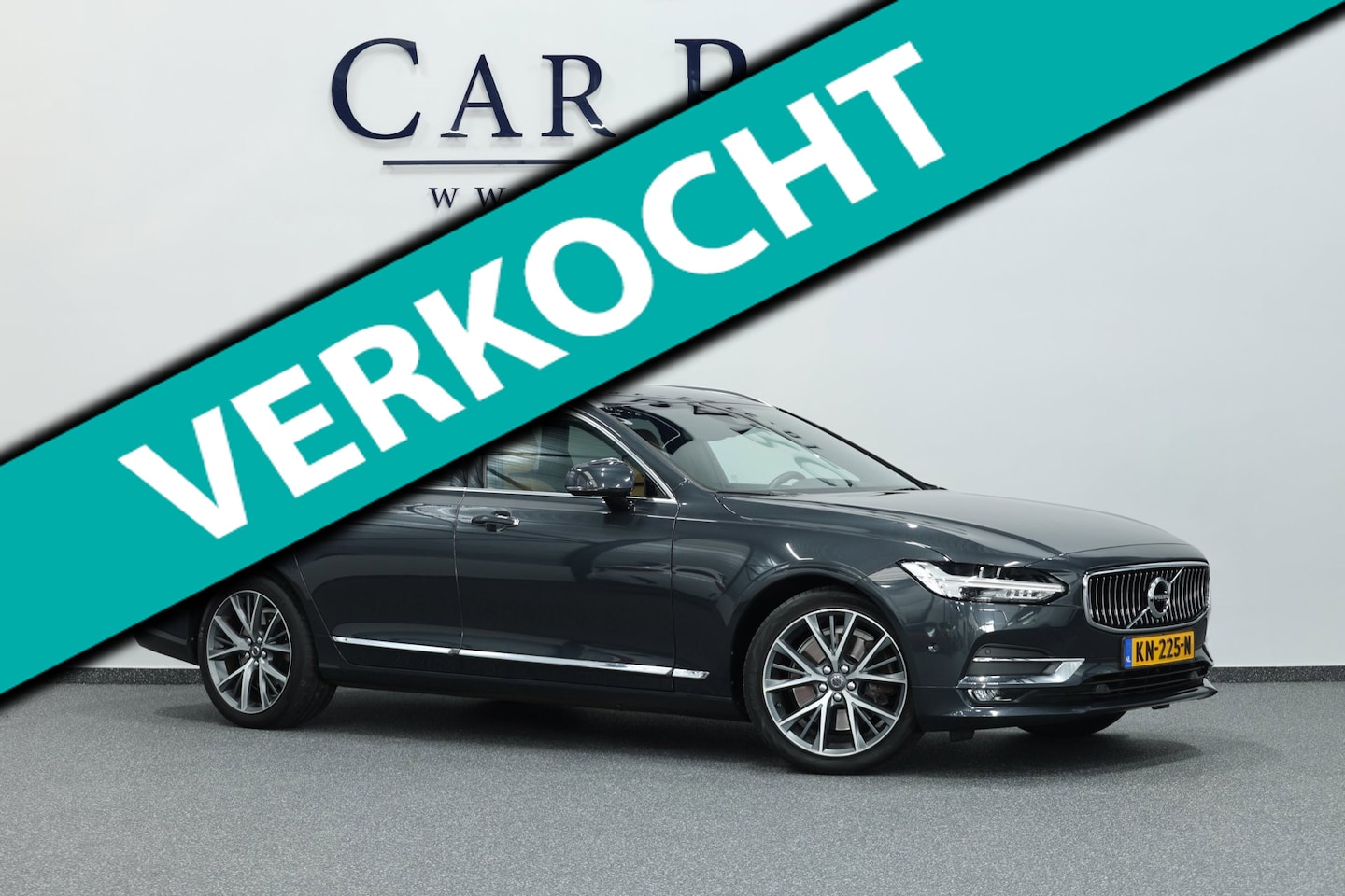 Volvo V90 - 2.0 T5 Inscription LED/VIRTUAL/LEDER+S.VERKOELING+MEMORY/19" LMV/CAM/CRIUSE/ECC/12 MND GAR - AutoWereld.nl