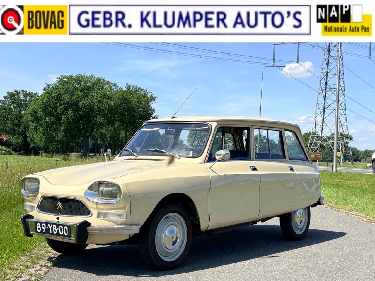 Citroën Ami - 8 Break Zeer mooie staat! Apk + Belastingvrij - AutoWereld.nl