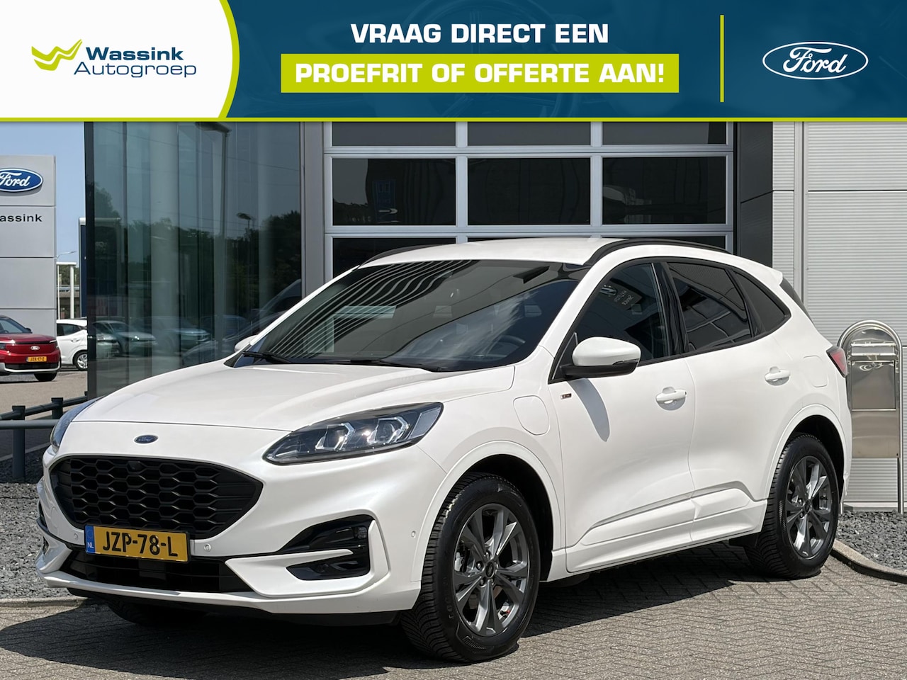 Ford Kuga - 2.5 PHEV ST-Line X I elektronische trekhaak I Navigatie I automatische achterklep I - AutoWereld.nl